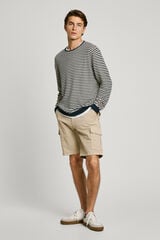 Pepe Jeans Carga Sazonal das Bermudas bege
