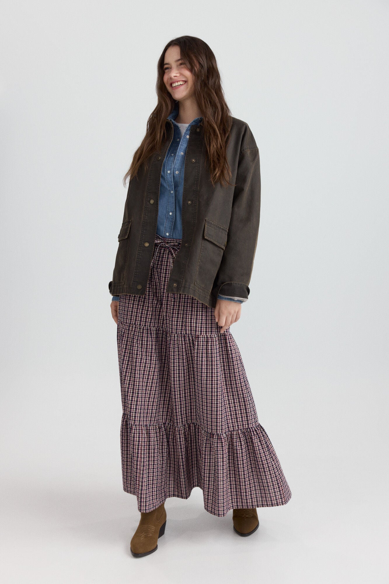 Springfield Casaco oversize com bolsos