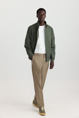 Springfield Cal&ccedil;as chino jogger Caqui escuro