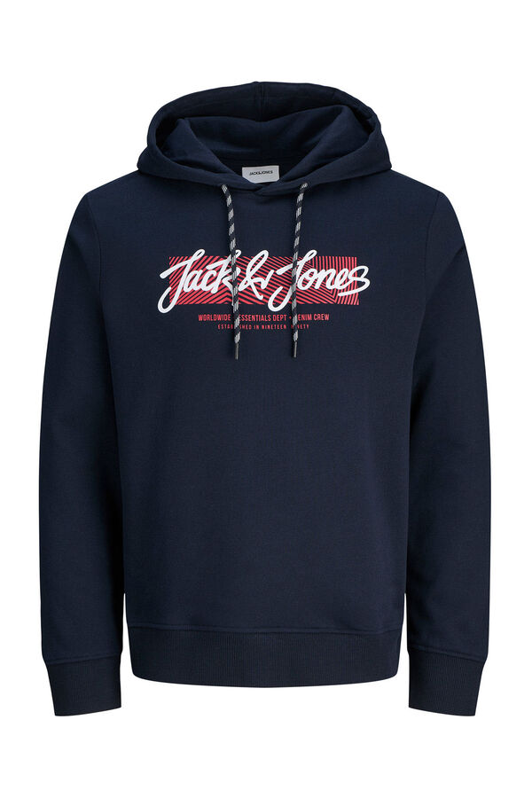 Jack & Jones sweatshirt e logo azul