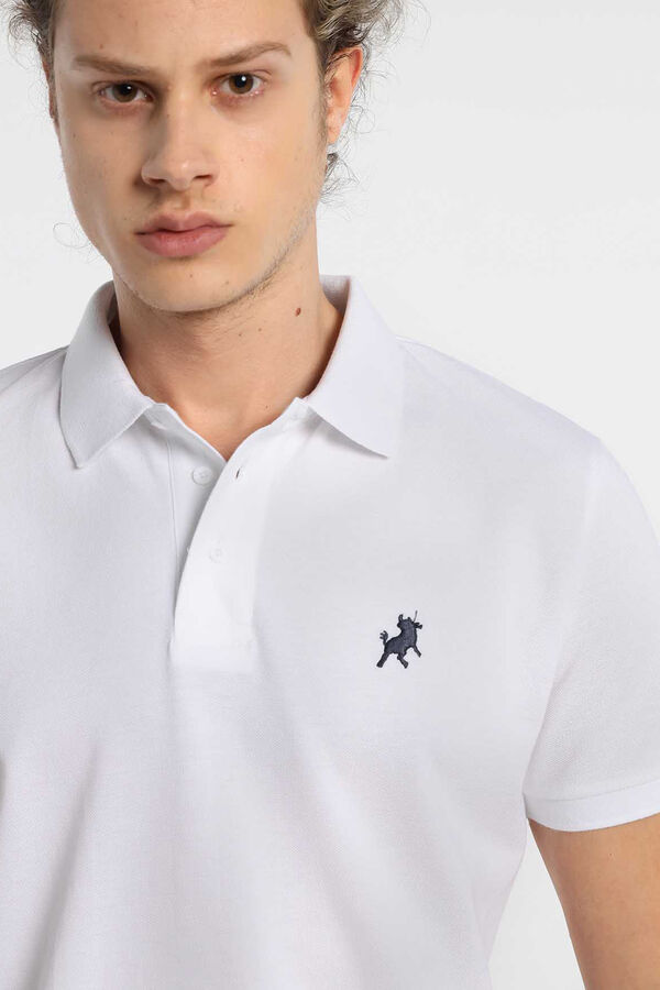 Lois Polo de manga curta branco