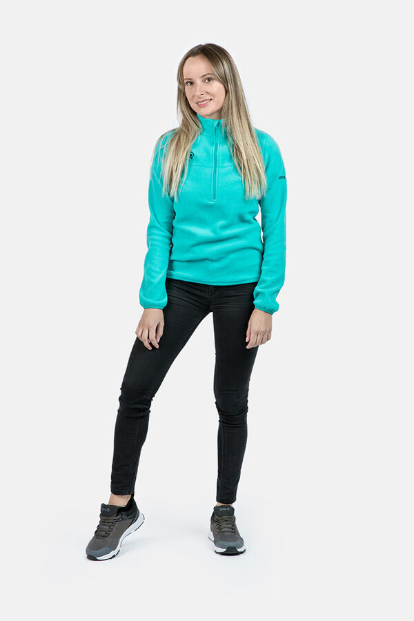 Izas Jordon fleece liner jacket with half-zip  green