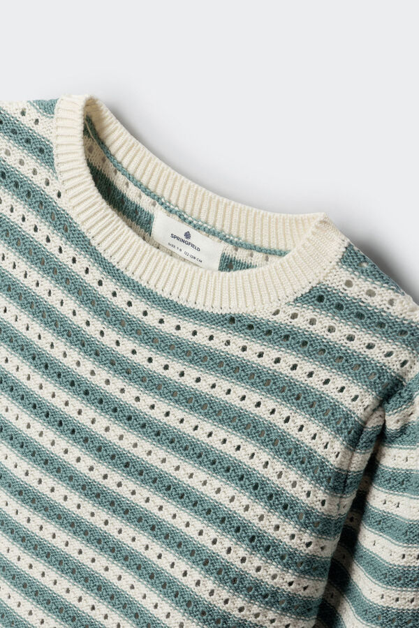 Springfield Kids Camisola &agrave;sriscas para menina verde