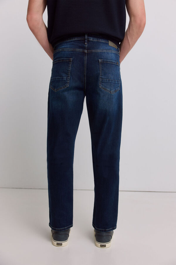 Springfield Jeans slim fit azul muito escuro azul