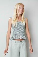 Springfield Kids Top sellos ni&ntilde;a verde