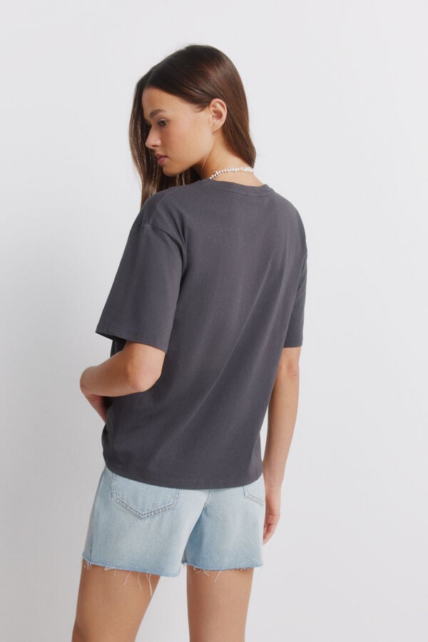 Springfield Tropical short-sleeved T-shirt grey