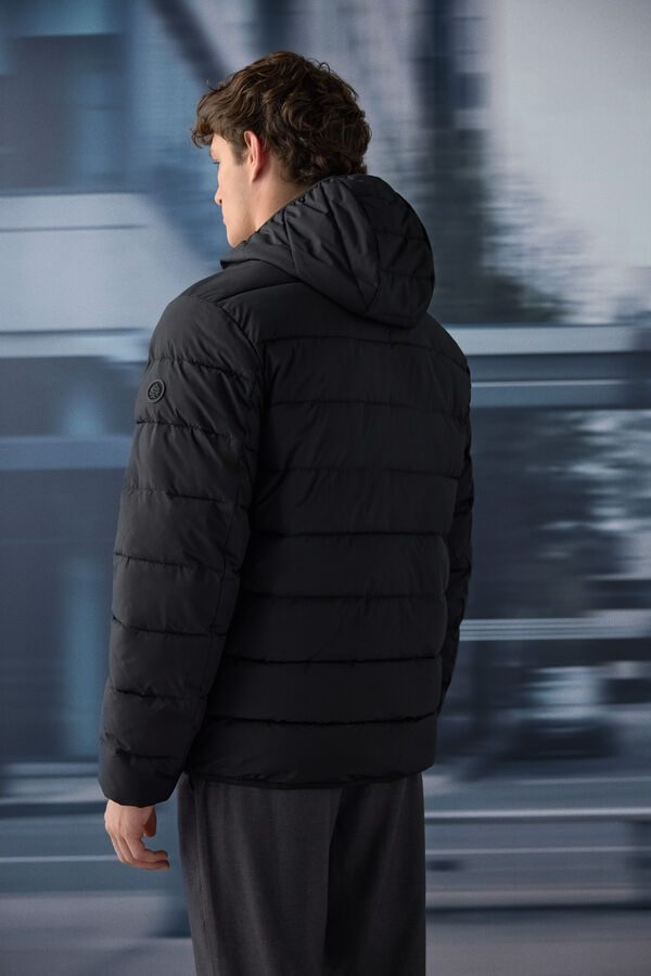 Springfield Chaqueta acolchada t&eacute;rmica negro