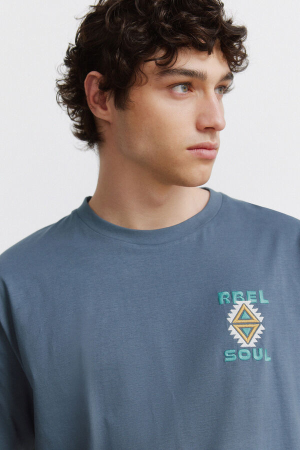 Springfield T-shirt Rbel nativa azul