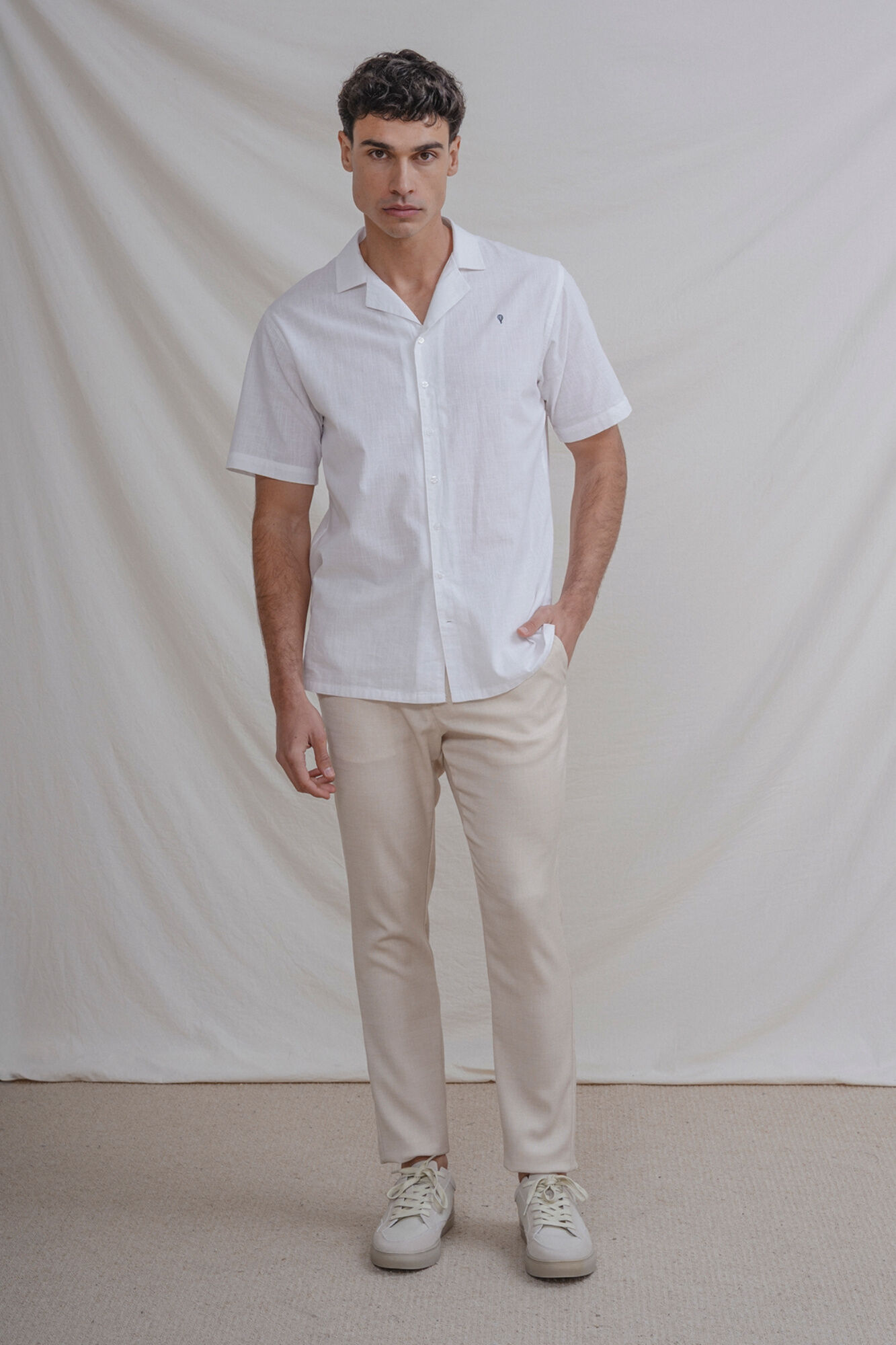 Celopman Camisa flam&eacute; manga corta