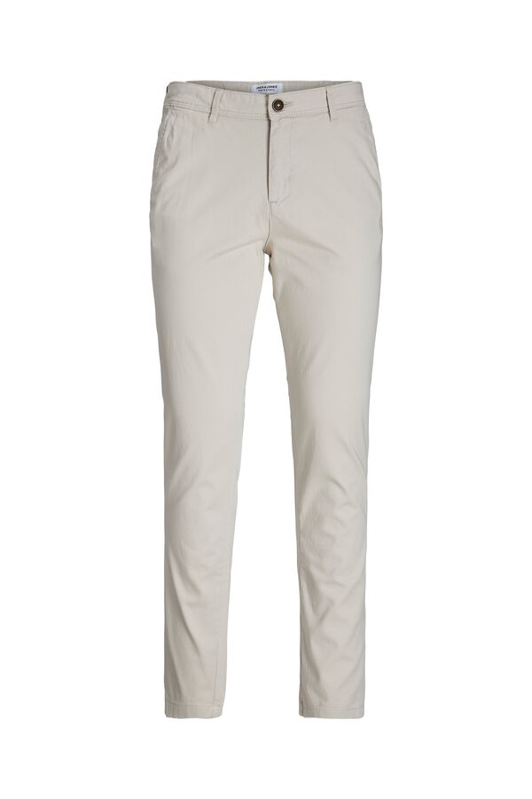 Jack & Jones Cal&ccedil;as chino slim cinzento