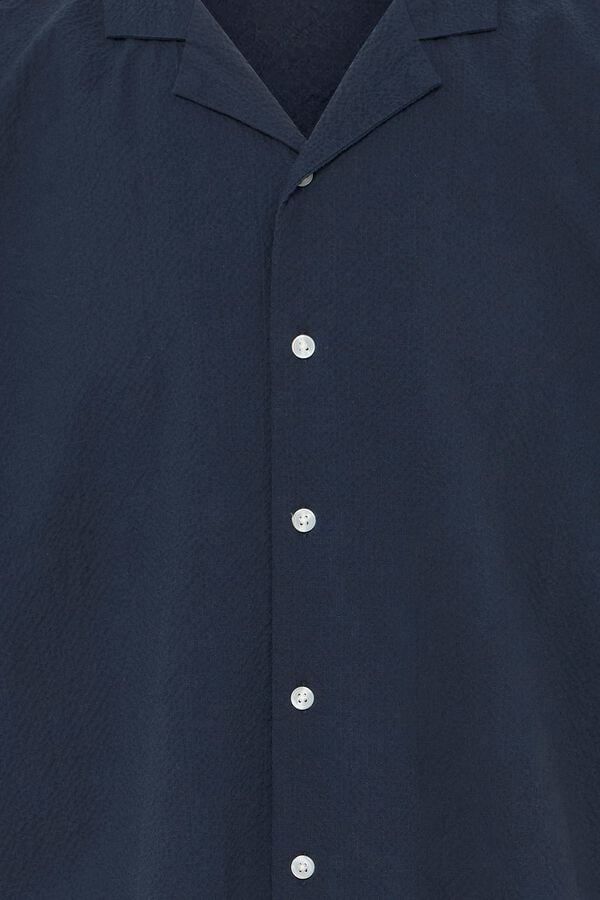 Blend PLUS Camisa de manga curta tamanho grande azul