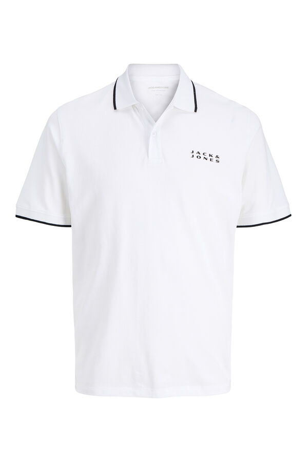 Jack & Jones Polo regular fit blanco