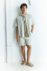Springfield Bermuda smart comfort slim fit cinzento
