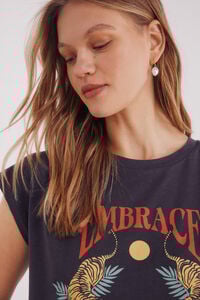 Springfield Camisola gráfica 