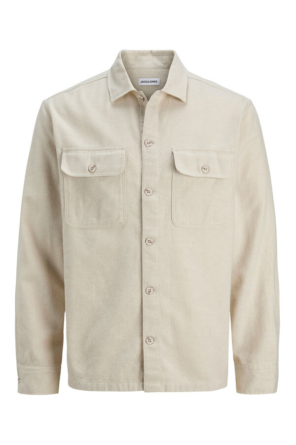 Jack & Jones Camisa oversize de corte holgado gris