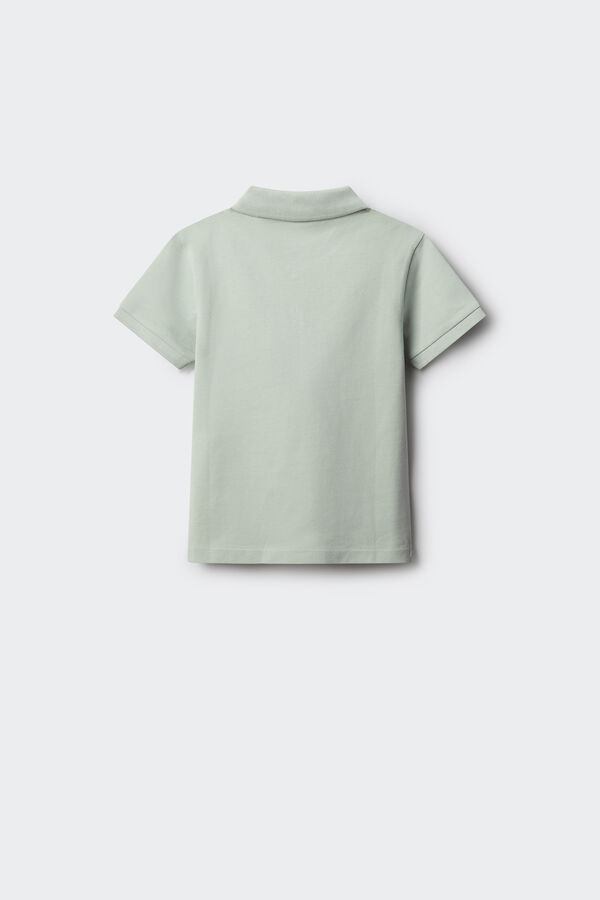 Springfield Kids Polo básico menino verde