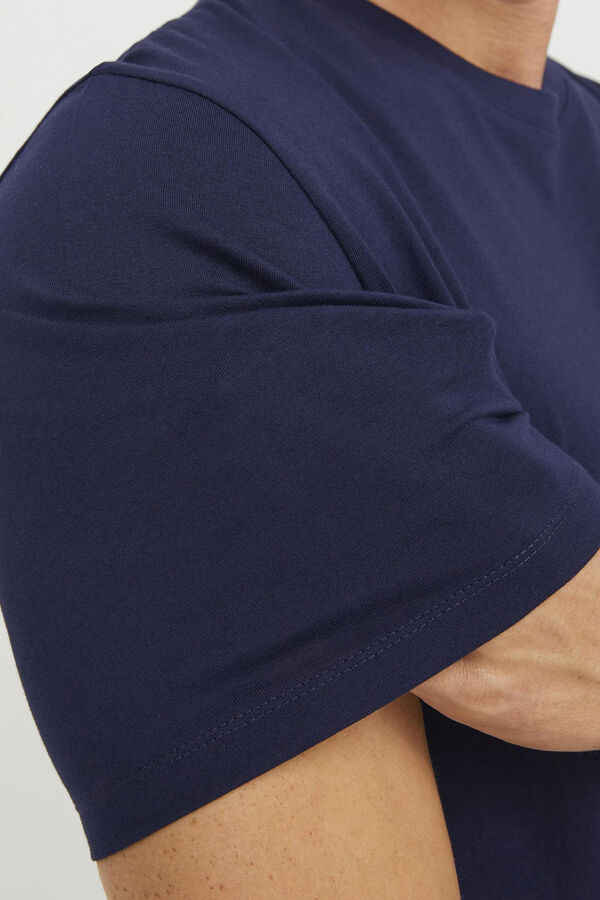 Jack & Jones Standard fit plain t-shirt blue