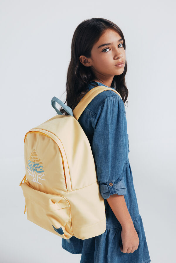 Springfield Kids Mochila bicicleta menino amarelo