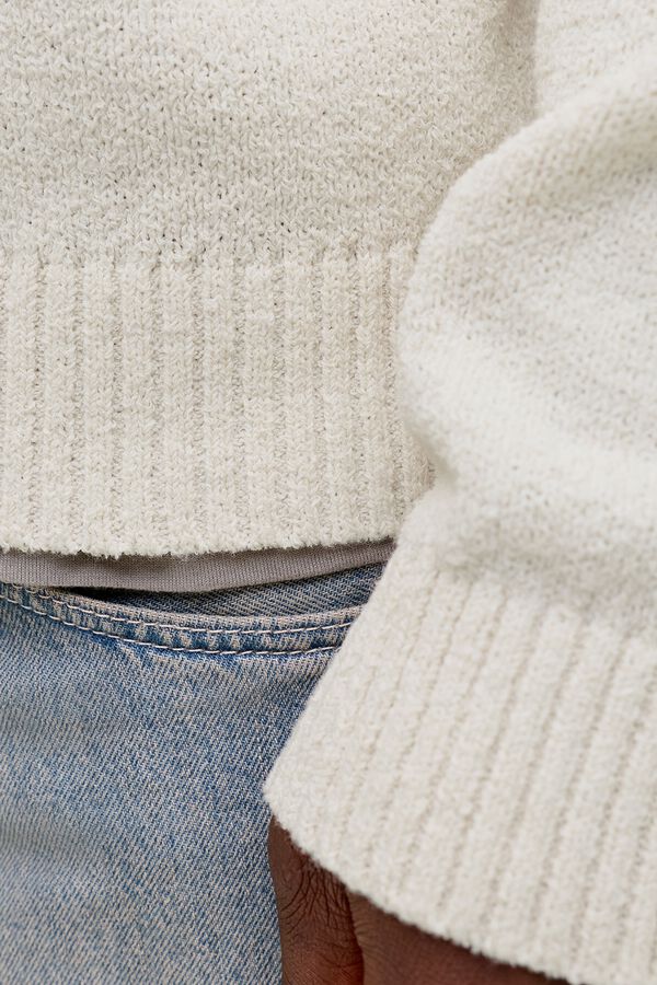 Jack & Jones Camisola de gola redonda branco