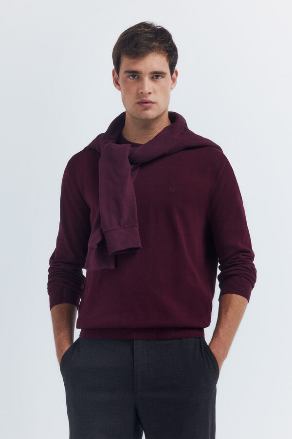 Springfield Camisola básico vermelho