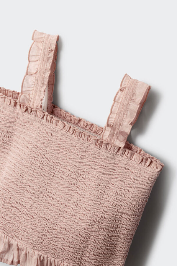 Springfield Kids Top de al&ccedil;as para menina rosa