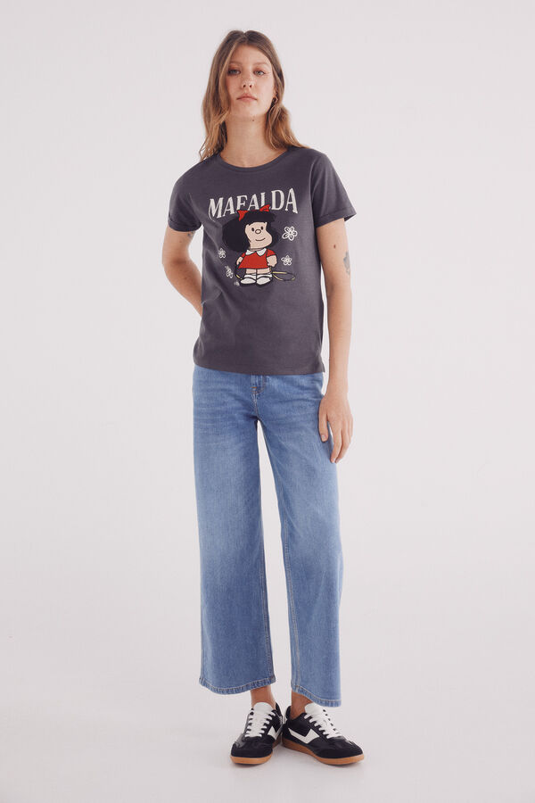 Springfield "Mafalda" T-shirt grey