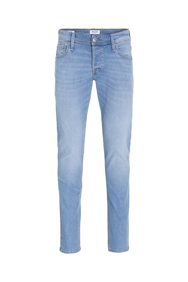 Jack & Jones PLUS Jeans slim cinco bolsos azul