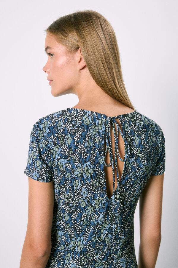 High Spirits Bouquet dress blue