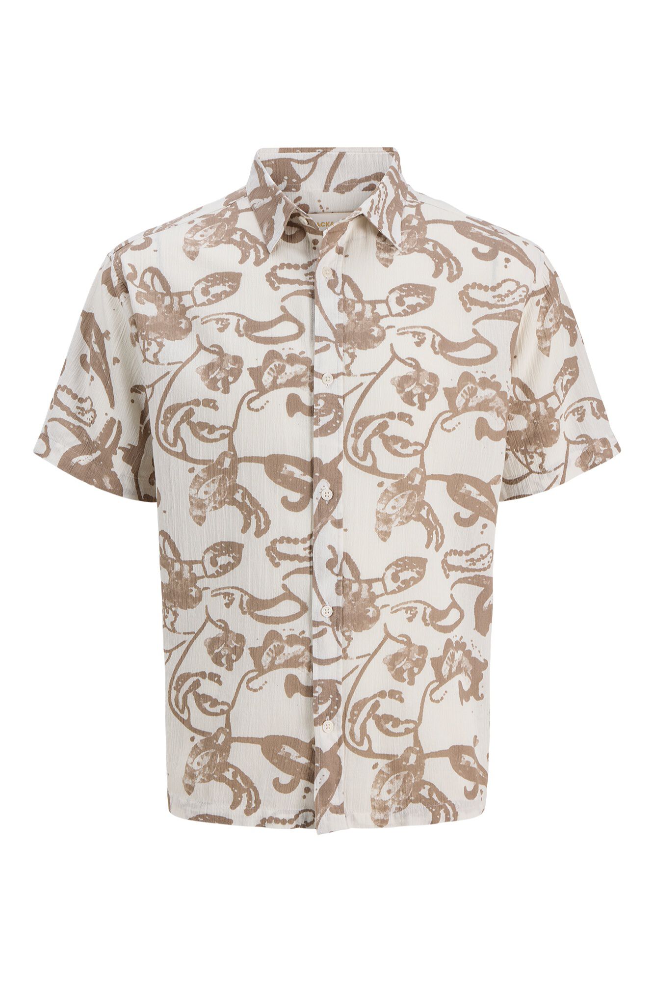 Jack & Jones Camisa relaxed fit estampada