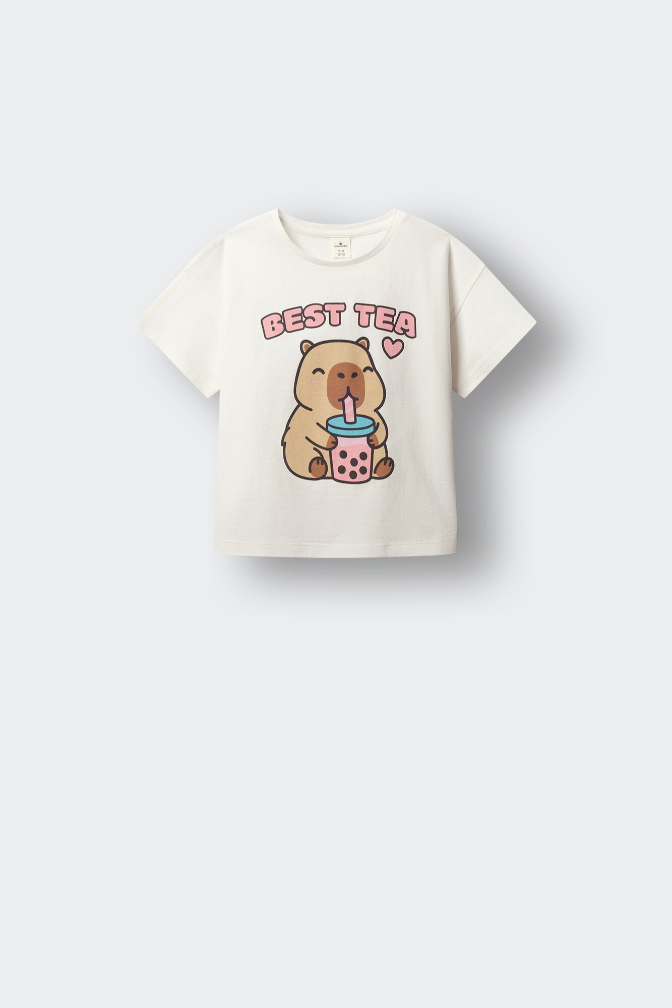 Springfield Kids T-shirt de manga curta capivara menina