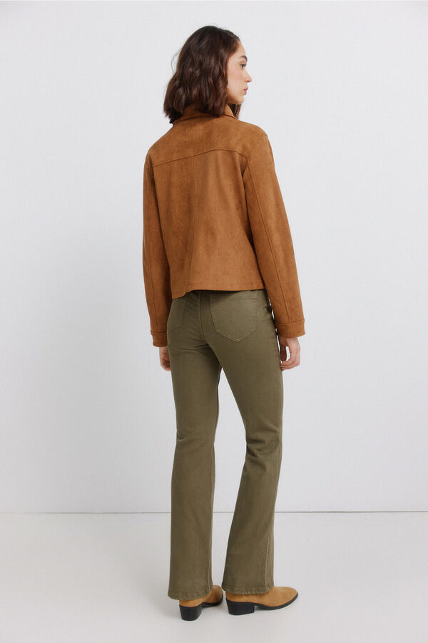 Springfield Jeans Bootcut bege