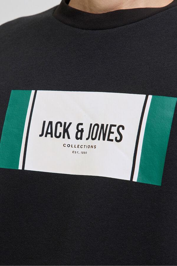 Jack & Jones PLUS Moletom Plus sweatshirt regular fit preto