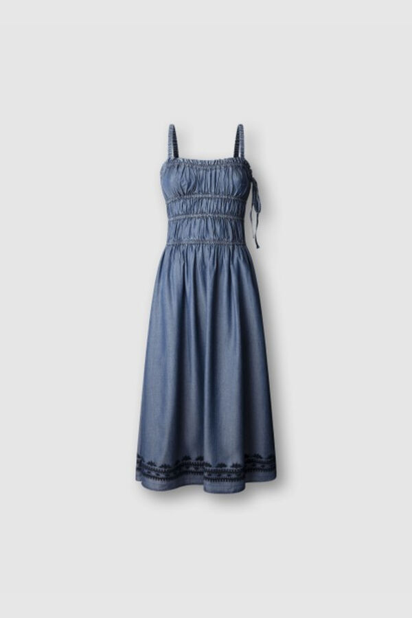 Pepe Jeans Vestido sem mangas azul