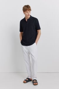Springfield Pantal&oacute;n chino lino comfort fit