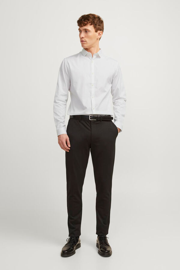 Jack & Jones Camisa clássica slim fit branco