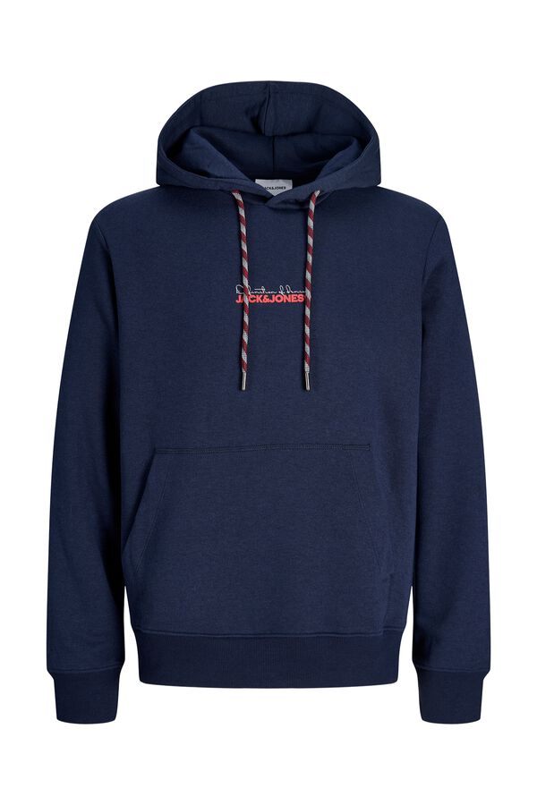 Jack & Jones Sweatshirt com capuz azul