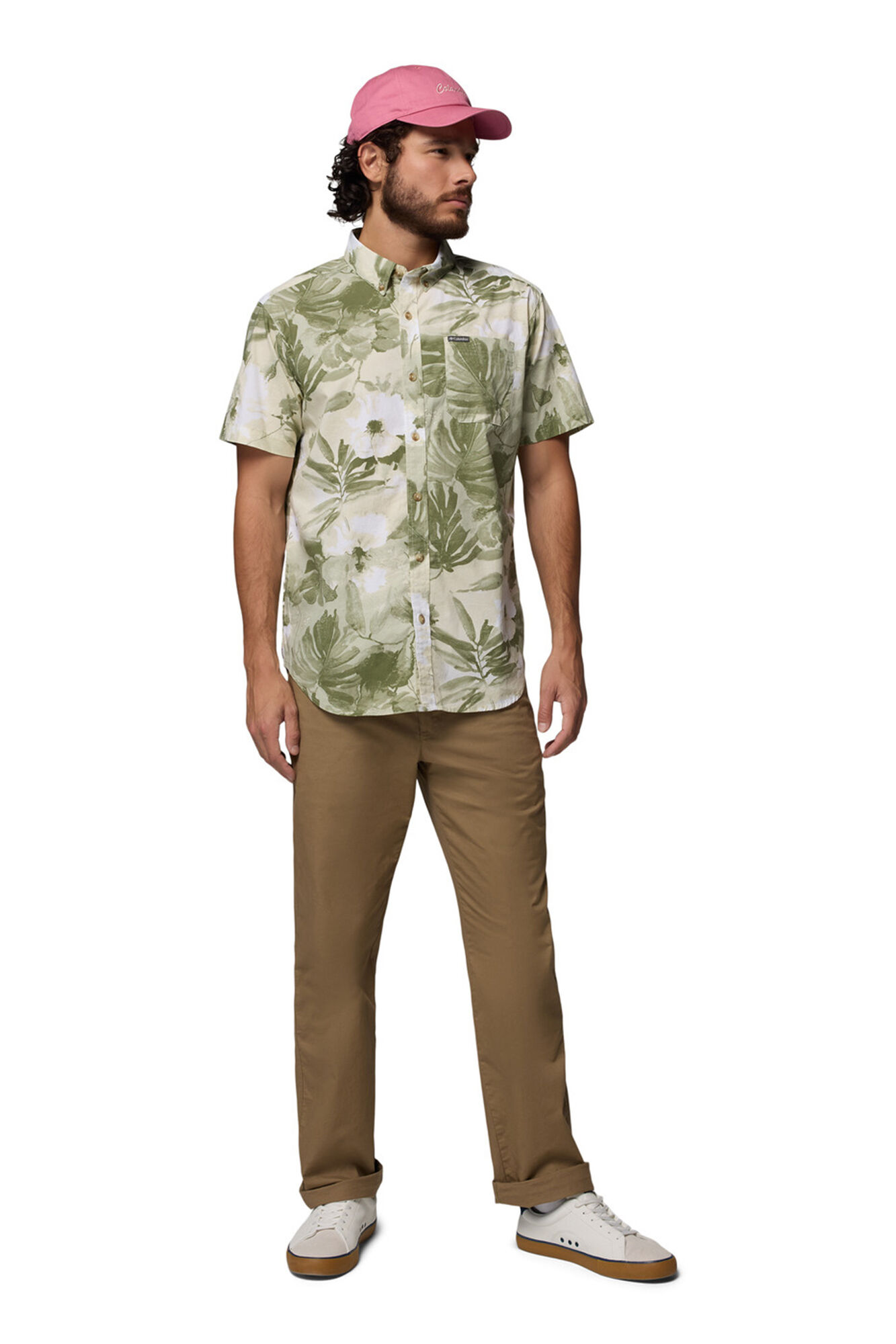 Columbia Camisa estampada de manga curta