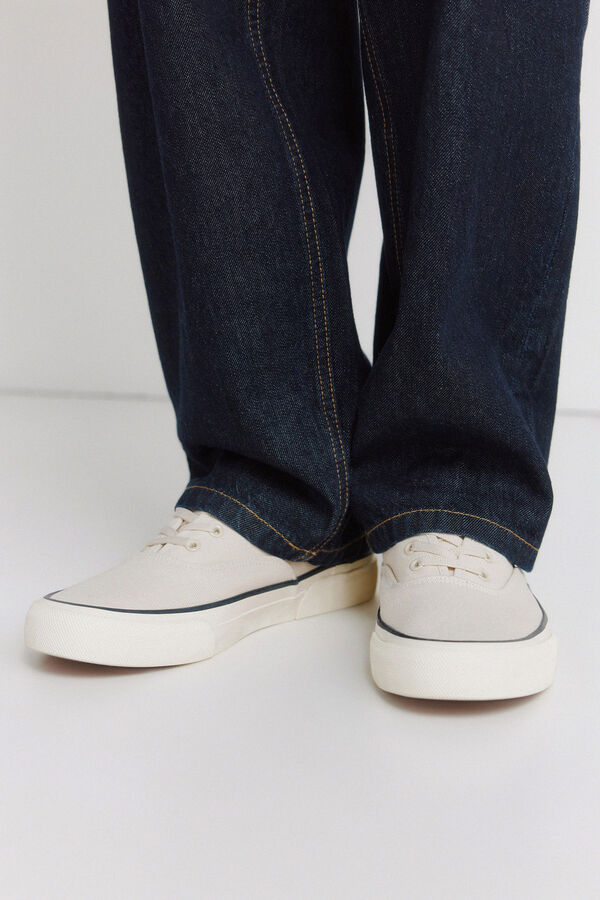 Springfield Sapatilhas de lona branca branco