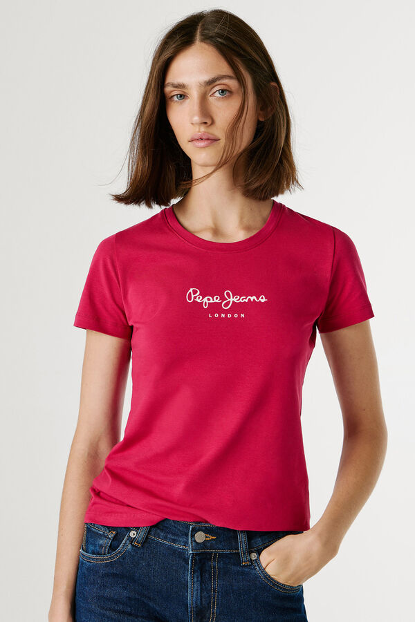 Pepe Jeans Camisola de manga curta rosa