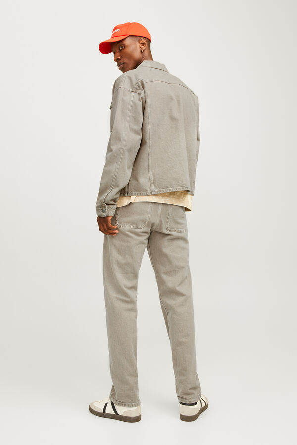 Jack & Jones Calça jeans larga cru