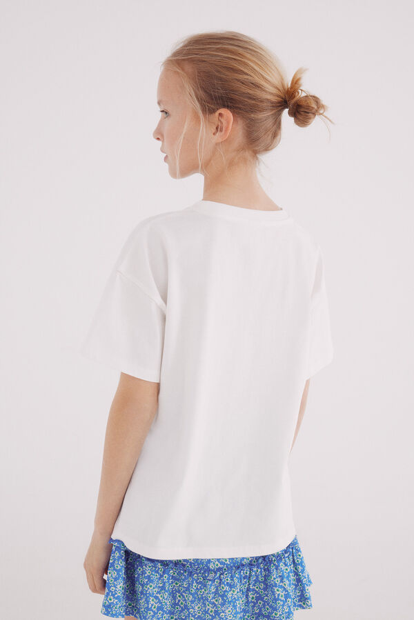 Springfield Kids T-shirt limões menina branco