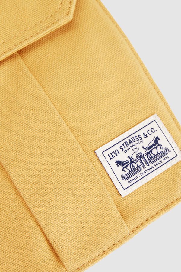 Levi's Mala de tiracolo com aba e logo estampado