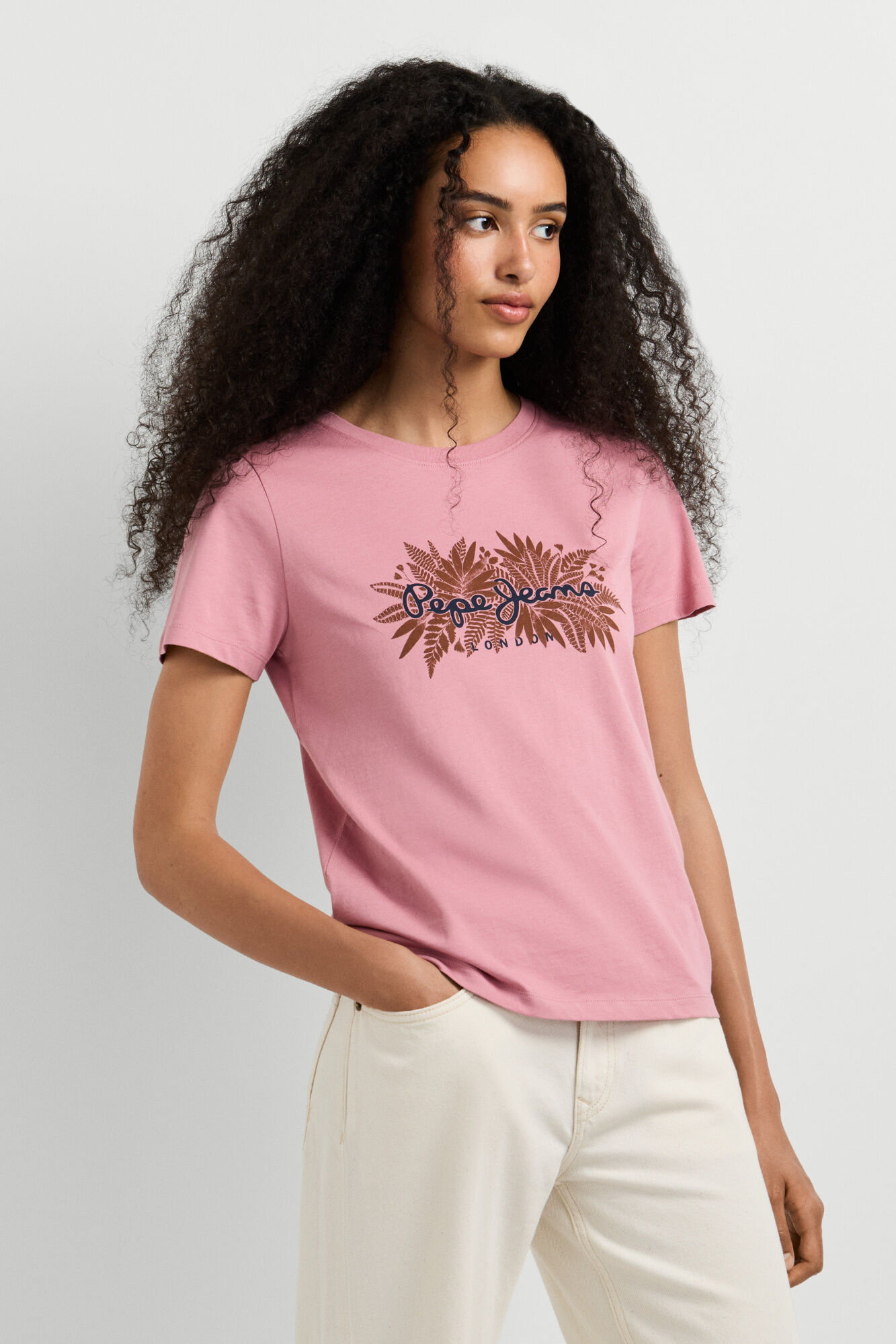 Pepe Jeans T-shirt b&aacute;sica de manga curta