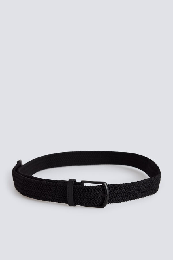 Springfield Braided basic belt black