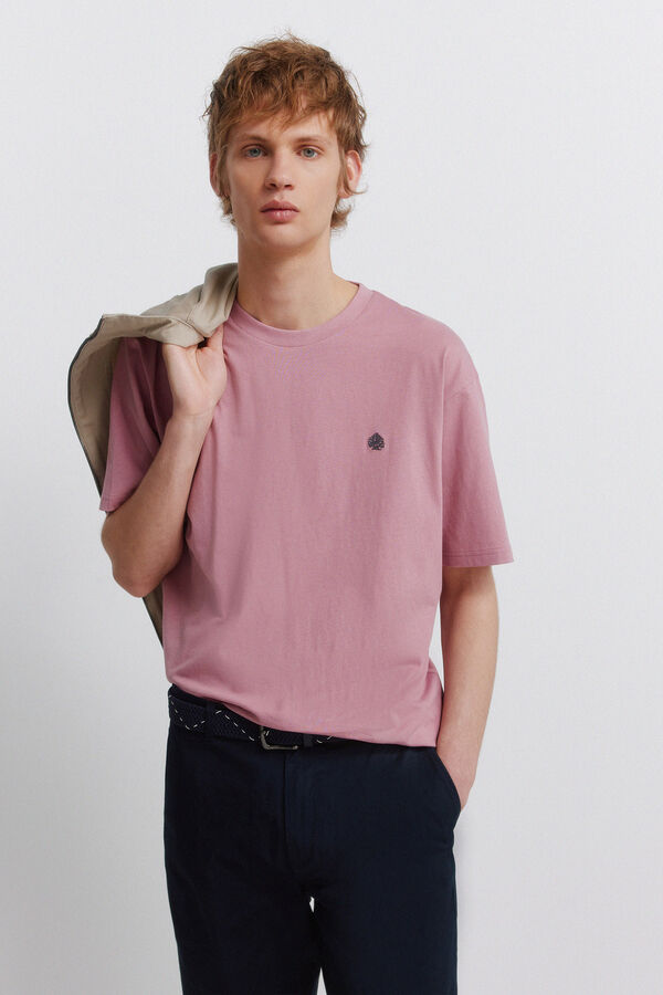 Springfield Springfield logo basic T-shirt rosa