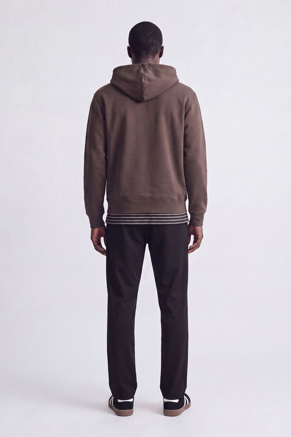 Jack & Jones Cal&ccedil;a relaxed de cintura m&eacute;dia preto
