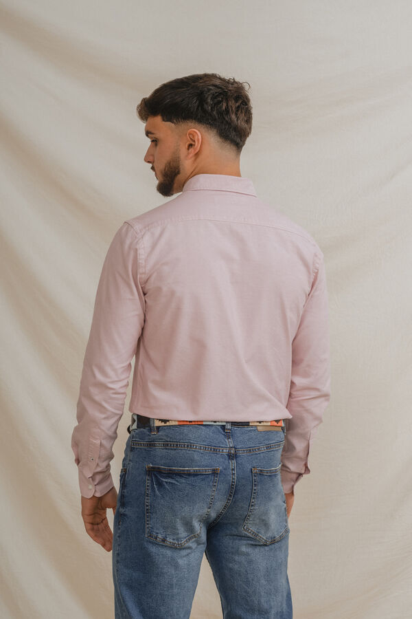 Celopman Camisa oxford rosa
