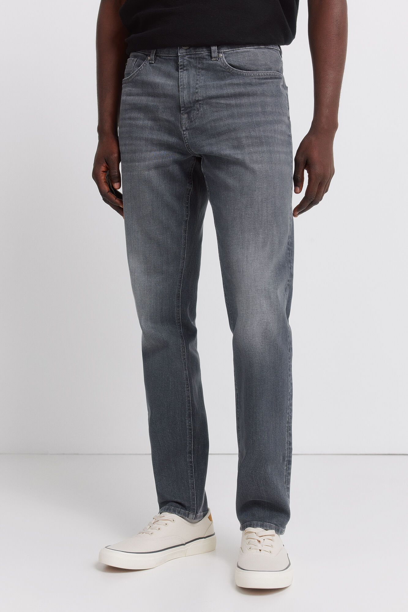 Springfield Jeans gris oscuro skinny fit