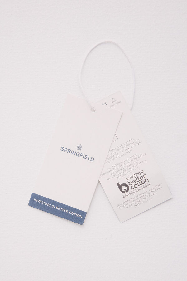 Springfield Camiseta Foco Mental branco