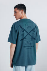 Springfield Aproveite a camiseta azul